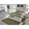Ashley Kanwyn Queen Storage Bed W/ Dresser Mirror & Nightstand