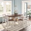 Ashley Marsilona Two Tone Pub Table & 4 Barstools