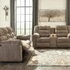 Ashley Living Room Workhorse Cocoa Sofa Loveseat & Chair