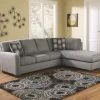 Ashley Zella Charcoal 2-Piece Sectional Living Room