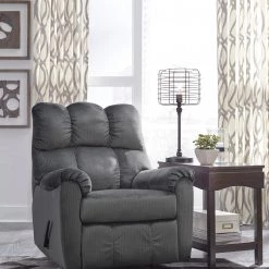 Ashley Foxfield Charcoal Rocker Recliner