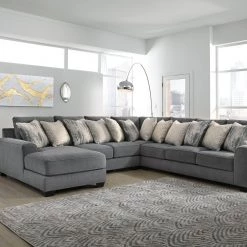 Ashley Sectionals Castano 4-Piece Sectional - Jewel