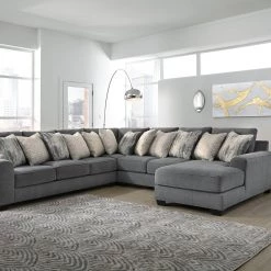 Ashley Castano 4-Piece Sectional - Jewel