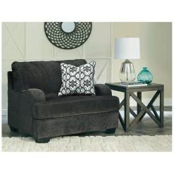 Ashley Charenton Charcoal Chair And A Half