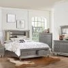 Ashley Queen Beds Tamsin Champagne Gray Queen Bedroom Set