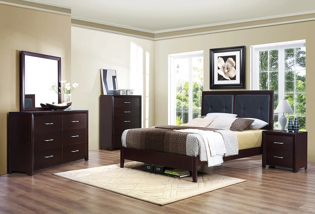Home Elegance Beds Edina Queen Bed 1 Home Elegance Beds Edina Queen Bed