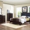 Home Elegance Edina Queen Bed With Dresser Mirror & Nightstand Queen Beds