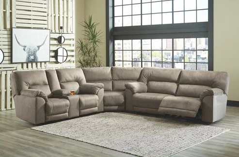 Ashley Sectionals Bovarian Stone 2PC Sectional 1 Ashley Sectionals Bovarian Stone 2PC Sectional
