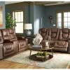Ashley Owner's Box Power Sofa & Power Loveseat Living Room