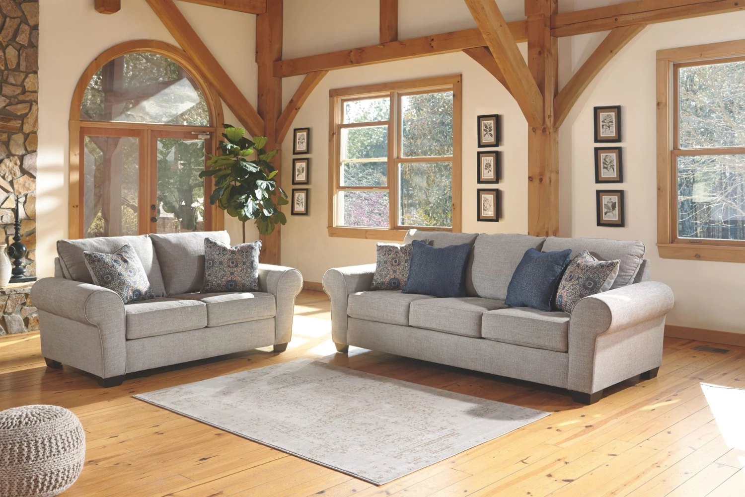 Ashley Belcampo Sofa & Loveseat 1 Ashley Belcampo Sofa & Loveseat