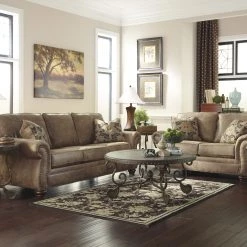 Ashley Larkinhurst Earth Sofa And Loveseat Living Room