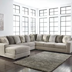 Ashley Sectionals Ardsley 4-Piece Sectional - Pewter