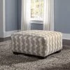 Ashley Eltman- Slate Oversized Accent Ottoman