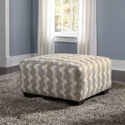 Ashley Eltman- Slate Oversized Accent Ottoman