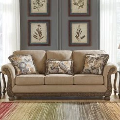 Ashley Westerwood Mocha Sofa Sofas