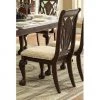 Home Elegance Norwich Warm Cherry Side Chair Dining Room