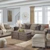 Ashley Kananwood Oatmeal Sofa Loveseat Chair And Ottoman Living Room