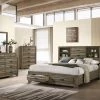 Lifestyle Bedroom Sets Roya King Storage Bed And Dresser With Mirror