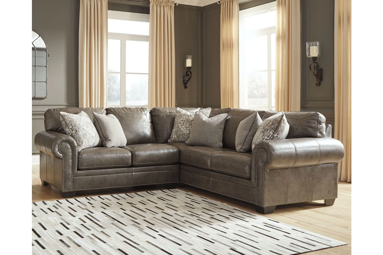 Ashley Roleson 2-Piece Sectional - Quarry Sectionals 1 Ashley Roleson 2-Piece Sectional - Quarry Sectionals