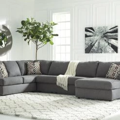 Ashley Jayceon 3-Piece Sectional - Steel