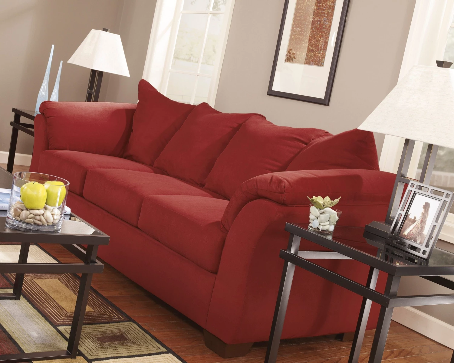 Ashley Living Room Darcy Salsa Mngr's Special (Available In 7 Colors) 1 Ashley Living Room Darcy Salsa Mngr's Special (Available In 7 Colors)