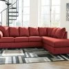 Ashley Darcy 2-Piece Sectional - Salsa