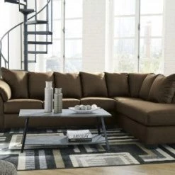 Ashley Sectionals Darcy 2-Piece Sectional - Cafe
