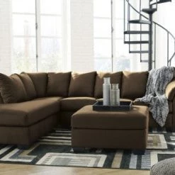 Ashley Sectionals Darcy 2-Piece Sectional - Cafe