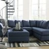 Ashley Darcy 2-Piece Sectional - Blue Sectionals
