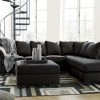 Ashley Darcy 2-Piece Sectional - Black Sectionals