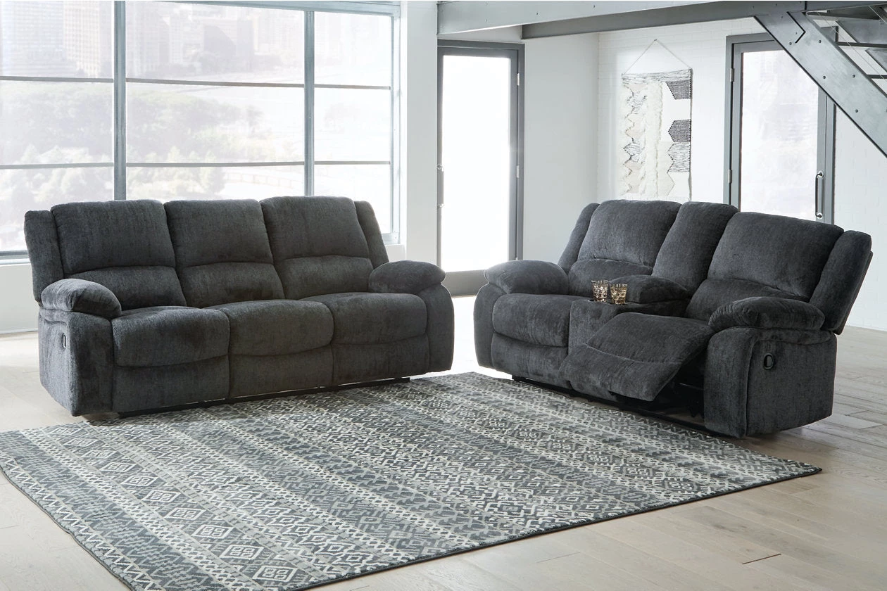 Ashley Draycoll Recl. Sofa & Recl. Loveseat Living Room 1 Ashley Draycoll Recl. Sofa & Recl. Loveseat Living Room