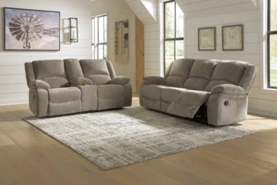 Ashley Draycoll Pewter Recl. Sofa Recl. Loveseat & Rocker Recliner 1 Ashley Draycoll Pewter Recl. Sofa Recl. Loveseat & Rocker Recliner