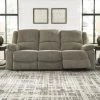 Ashley Draycoll Pewter Reclining Power Sofa