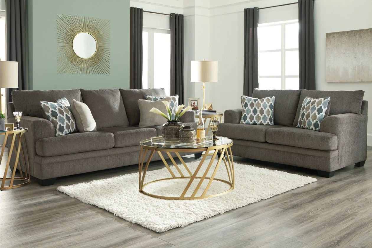 Ashley Dorsten Slate Sofa & Loveseat 1 Ashley Dorsten Slate Sofa & Loveseat