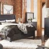 Ashley BaylowBlack Queen Bed W/ Dresser Mirror & Nightstand