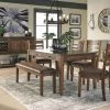 Ashley Royard Table 4 Side Chairs & Bench
