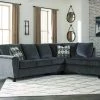Ashley Abinger 2-Piece Sectional - Smoke Sectionals