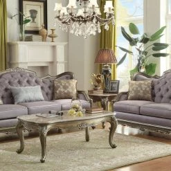 Home Elegance Living Room Florentina Sofa And Loveseat