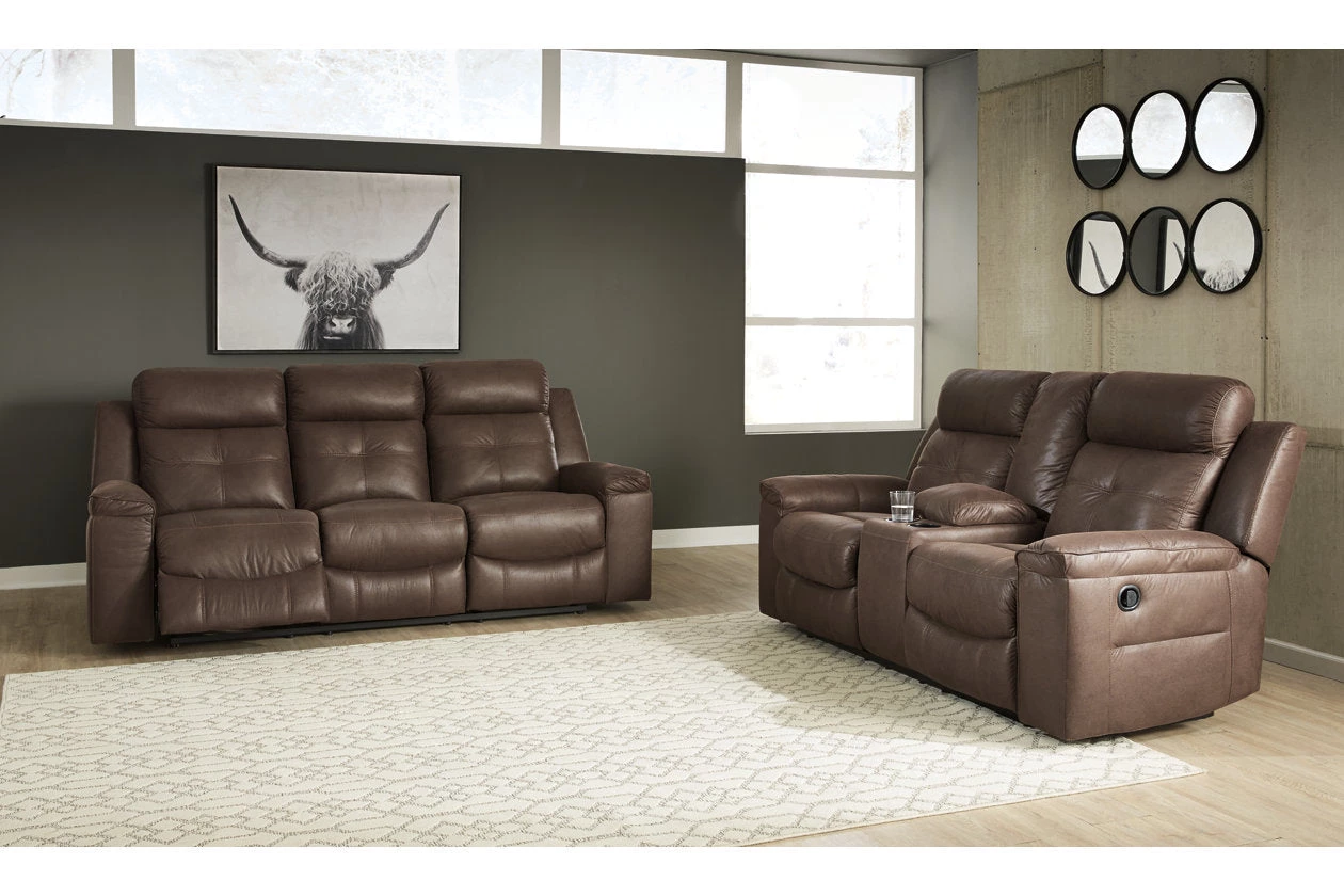Ashley Jesolo Coffee Recl. Sofa & Recl. Loveseat Living Room 1 Ashley Jesolo Coffee Recl. Sofa & Recl. Loveseat Living Room