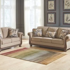 Ashley Living Room Westerwood Mocha Sofa & Loveseat