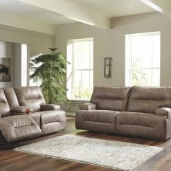 Ashley Hazenburg Recl. Sofa & Recl. Loveseat Living Room