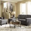 Ashley Sofa Sets Venaldi Gunmetal Sofa Chaise And Chair