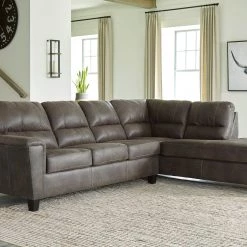 Ashley Sectionals McCammon 2-Piece LAF Sleeper Sofa - Mushroom