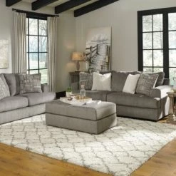 Ashley Soletren Ash Sofa And Loveseat Living Room