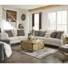 Ashley Alcona Linen Sofa Loveseat & Chair