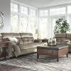 Ashley Brassville Greystone Power Sofa & Power Loveseat