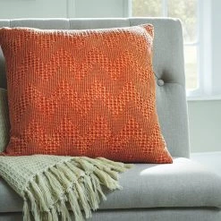 Ashley Dunford Rust Pillow Living Room