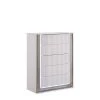 Global Aspen White Chest With LED Chests / Drawers