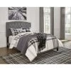 Ashley Adelloni Queen Button Tufted Padded (Gray) Bedroom