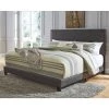 Ashley Bedroom Vintasso Queen Upholsteredolestered Nail Head Trim Bed (Gray)